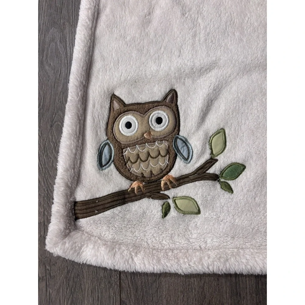 Woolrich Owl Baby Blanket 40